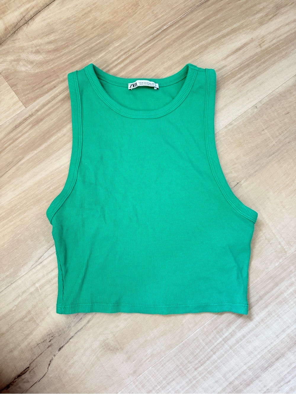 Green Zara Tank Top